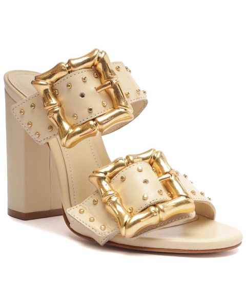 SCHUTZ Enola Studs Leather Sandal