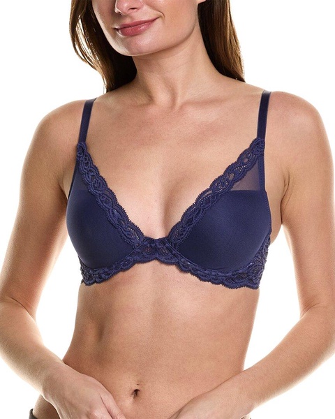 Natori Feathers Contour Plunge Bra