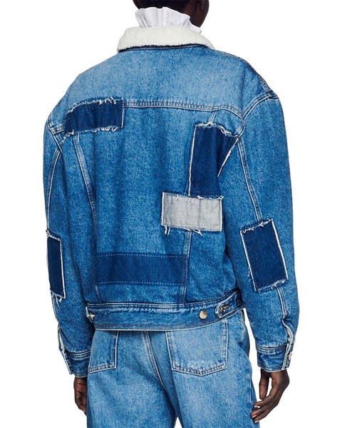 Sandro David Denim Jacket