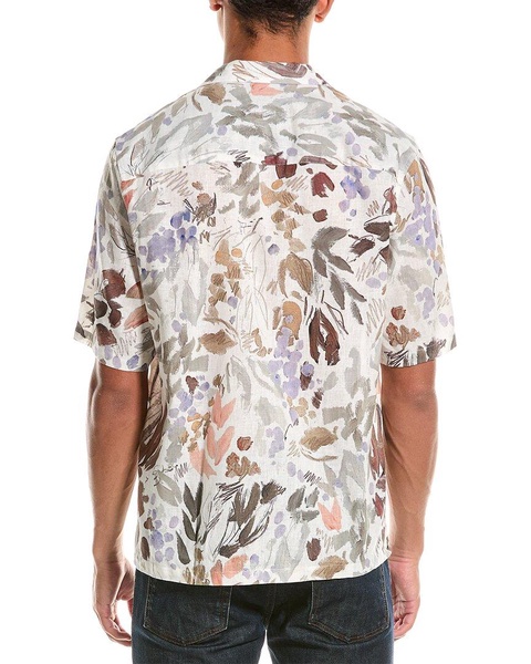 Ted Baker Relaxed Floral Linen-Blend Shirt