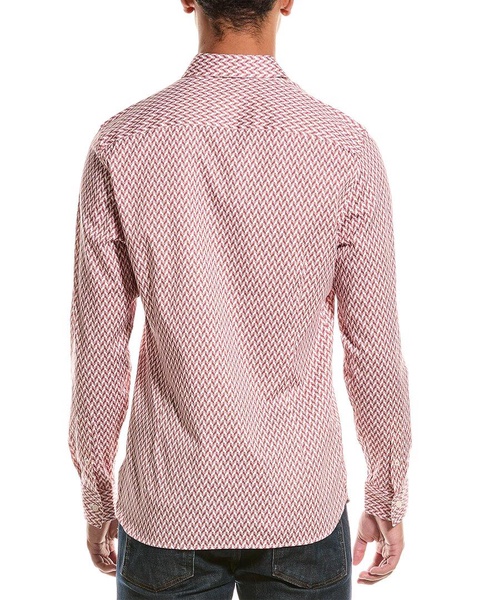 Ted Baker Geo Print Slim Fit Shirt