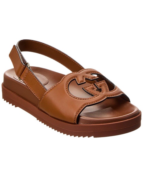 Gucci Interlocking G Leather Sandal