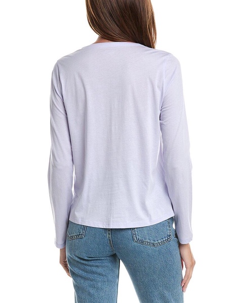 EILEEN FISHER V-Neck Silk Shirt