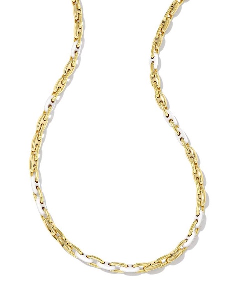 Kendra Scott Bailey 14K Plated Chain Necklace