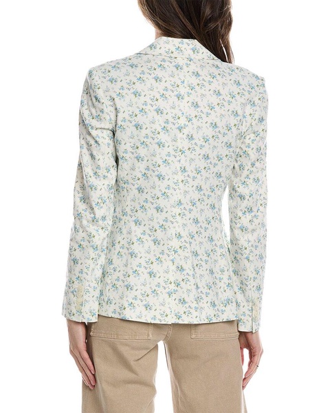 Derek Lam 10 Crosby Irina Linen-Blend Jacket