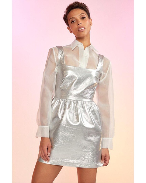 Cynthia Rowley Chrome Mini Dress