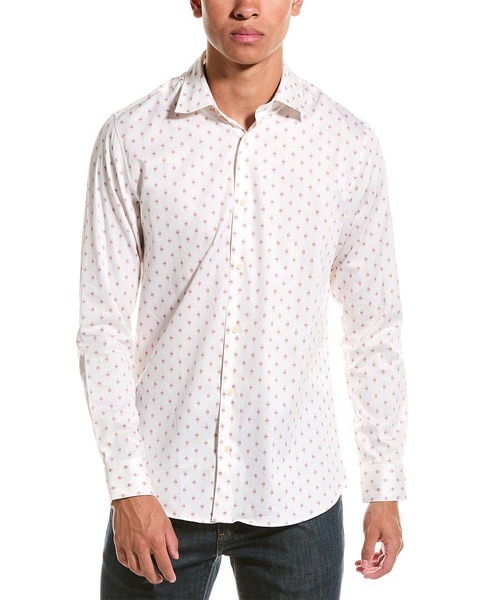 Ted Baker Pen Dot Slim Fit Shirt