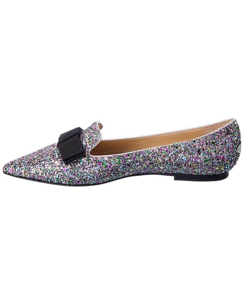 Jimmy Choo Gala Glitter Flat