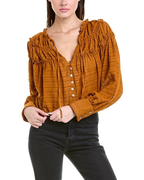 Free People Hailey Blouse