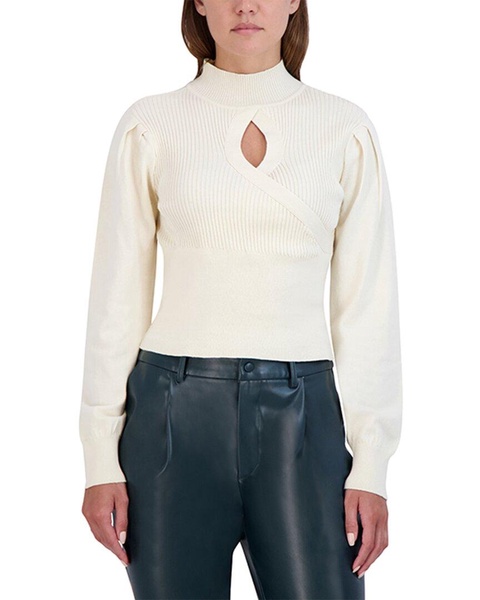 BCBGeneration Keyhole Front Sweater 