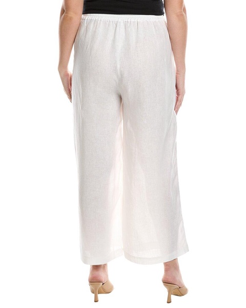 Marina Rinaldi Plus Rapido Linen Trouser