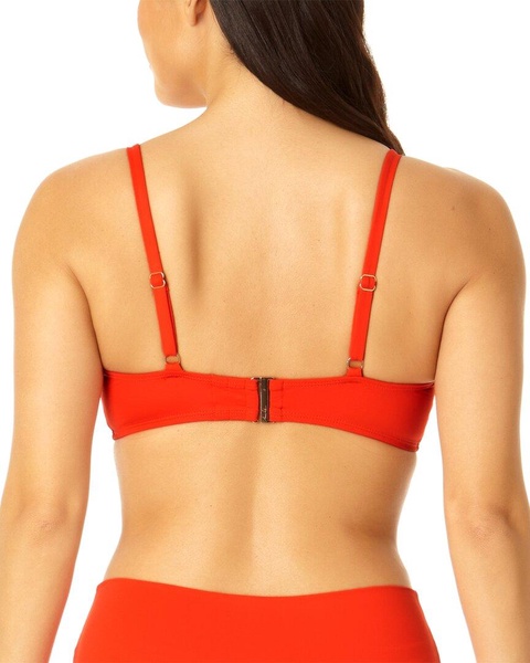 Anne Cole V Wire Elongated Underwire Top