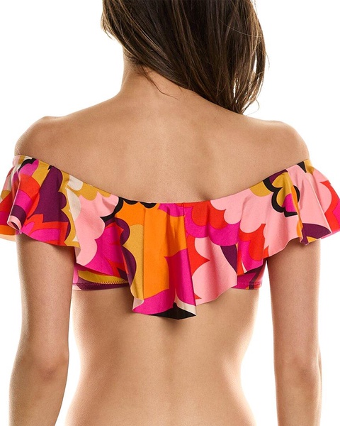 Trina Turk Fab Faire Bandeau Bikini Top