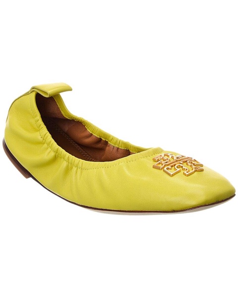 Tory Burch Britten Leather Ballet Flat