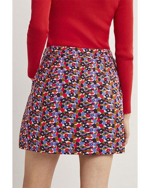 Boden Jersey A-Line Mini Skirt