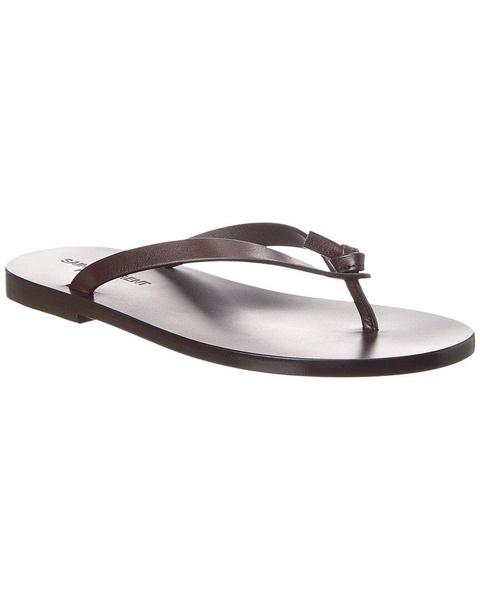 Saint Laurent Laguna Leather Sandal