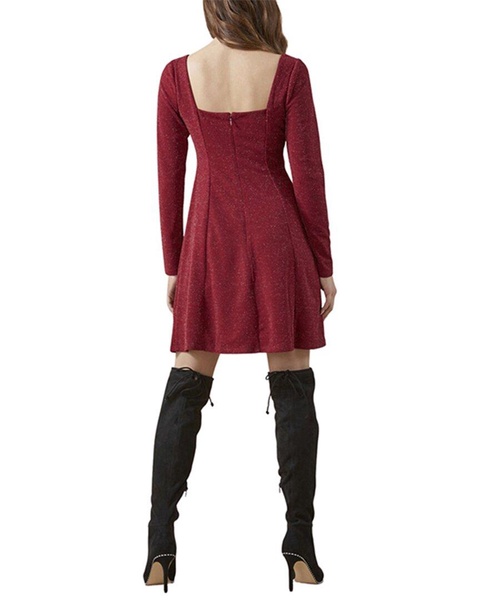 BCBGeneration Square Neck Mini Dress