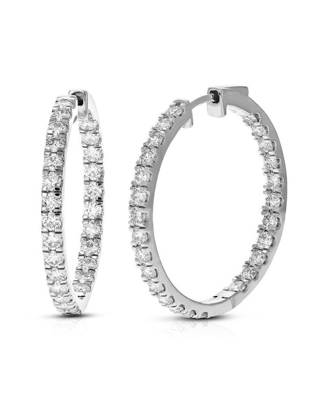 Amairah 14K 3.00 ct. tw. Lab-Grown Diamond Hoops