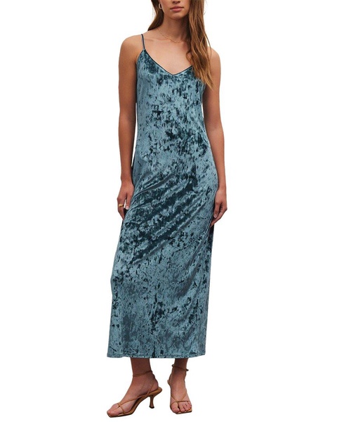 Z SUPPLY Selina Crushed Velvet Maxi Dress