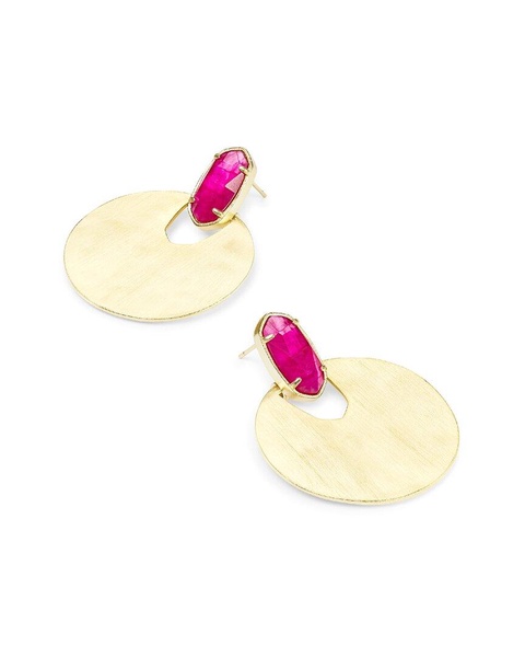 Kendra Scott Deena 14K Plated Pearl Drop Earrings