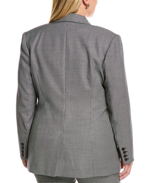 Marina Rinaldi Plus Canberra Wool & Silk-Blend Jacket