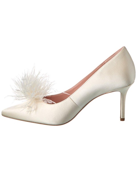 kate spade new york Marabou Satin Pump