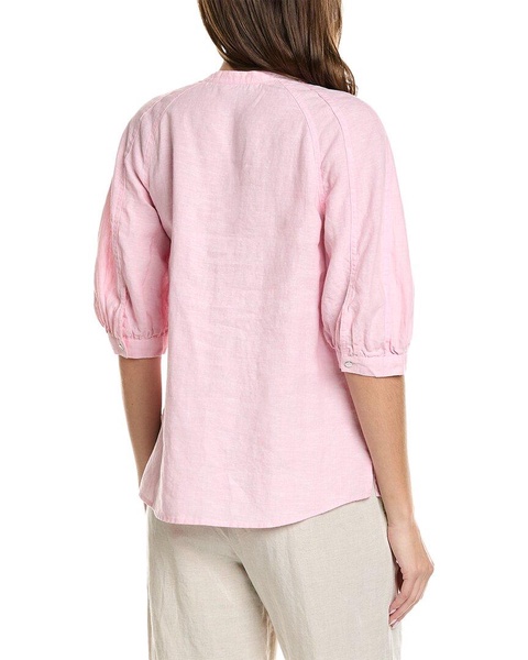 Tommy Bahama Coastalina Elbow-Sleeve Linen Top