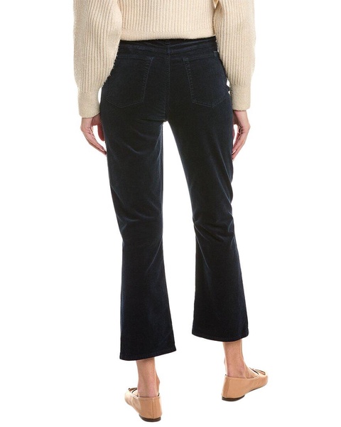 7 For All Mankind High-Waist Velvet Ink Slim Kick Jean