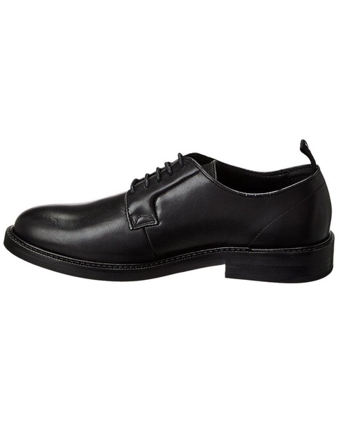 KARL LAGERFELD Brushed Leather Plain Toe Oxford