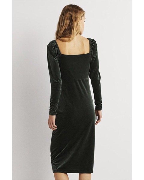 Boden Velvet Jersey Midi Dress