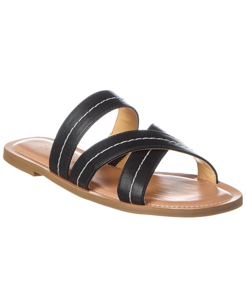 Jack Rogers Sara Stitch Leather Sandal