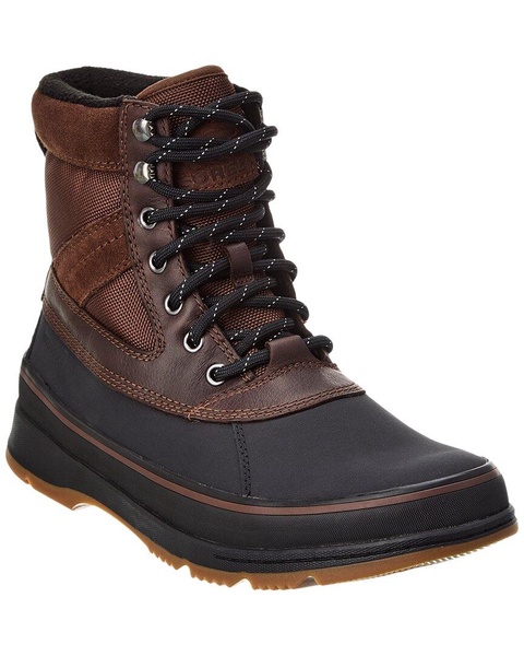 SOREL Ankeny II Waterproof Leather & Canvas Boot