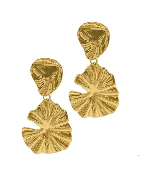 ADORNIA 14K Plated Drop Earrings