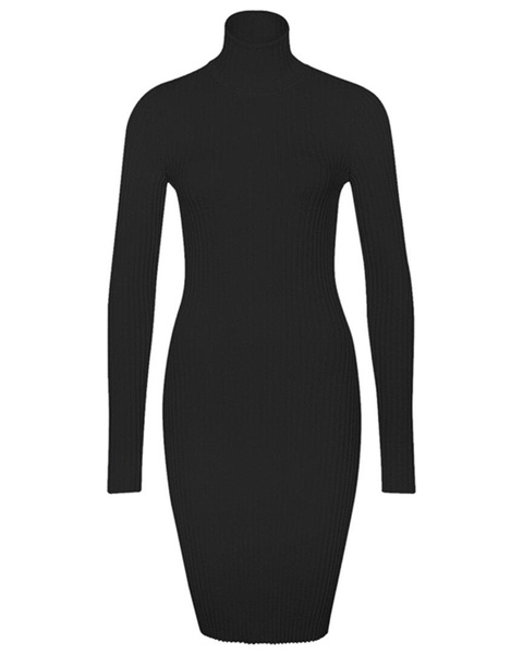 Wolford Rib Wool-Blend Mini Dress