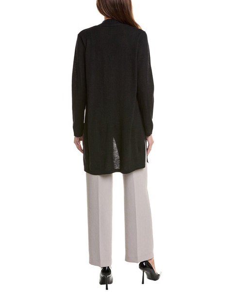 EILEEN FISHER Long Wool Cardigan