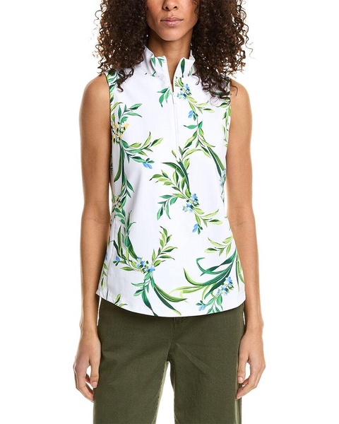 Tommy Bahama Aubrey Floral Glow Mock Top