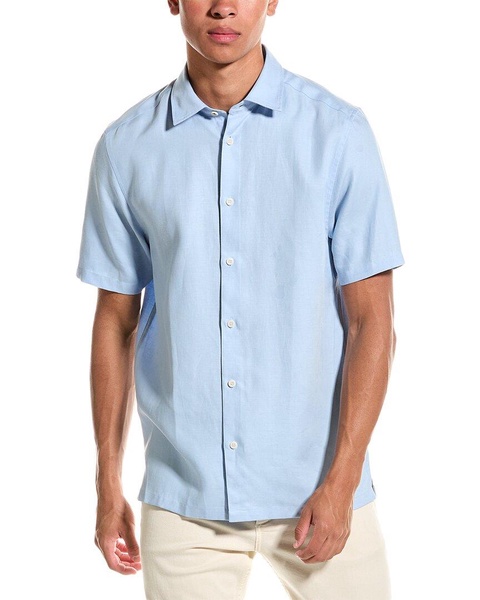 Ted Baker Soft Drape Linen-Blend Shirt