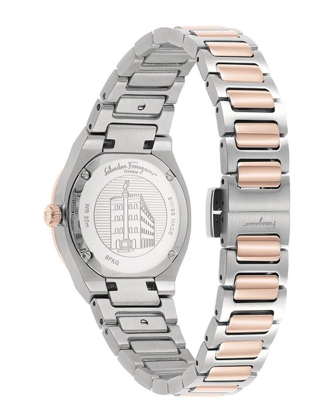 Ferragamo Women's Elliptical Diamond Watch