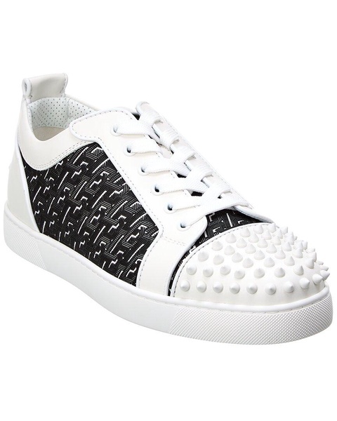 Rantulow Rubber-Trimmed Mesh and Leather Sneakers