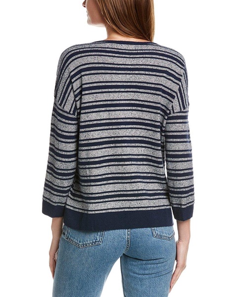 Lilla P Easy Split Neck Sweater