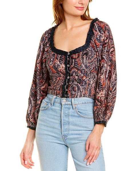 Free People Dare Me Blouse