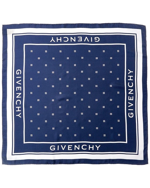 Givenchy Plumetis Silk Twill Scarf