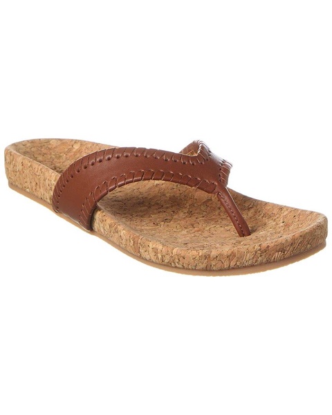 Jack Rogers Thelma Leather Flip Flop