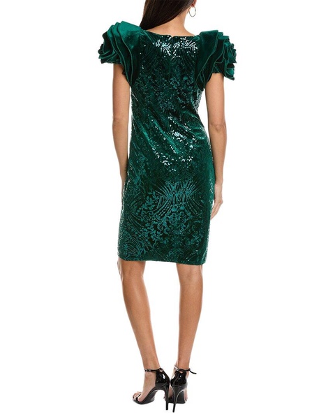 Tadashi Shoji Velvet Sheath Dress