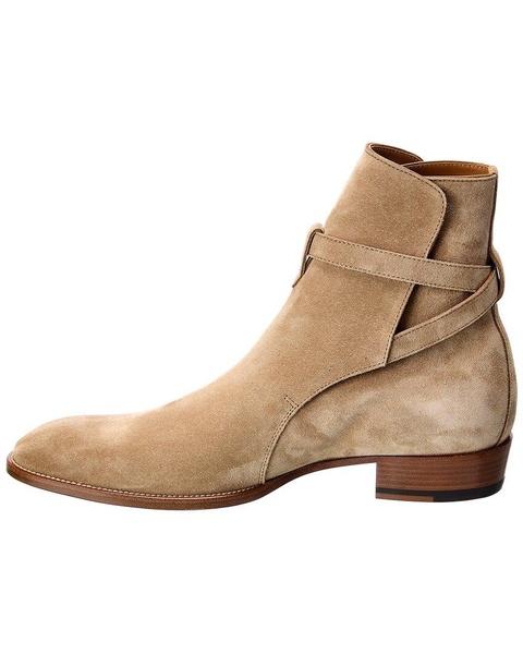 Saint Laurent Wyatt Jodhpur Suede Boot