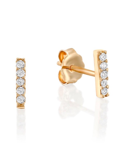 I. Reiss 14K 0.06 ct. tw. Diamond Earrings