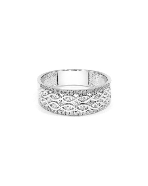 Amairah Silver 0.50 ct. tw. Lab-Grown Diamond Ring