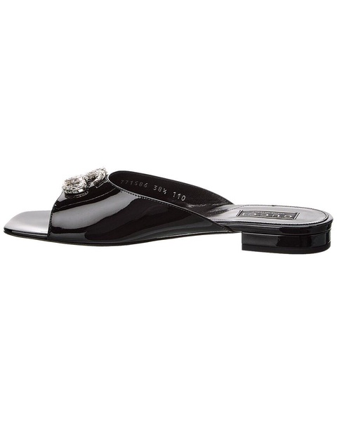 Gucci Double G Patent Slide Sandal