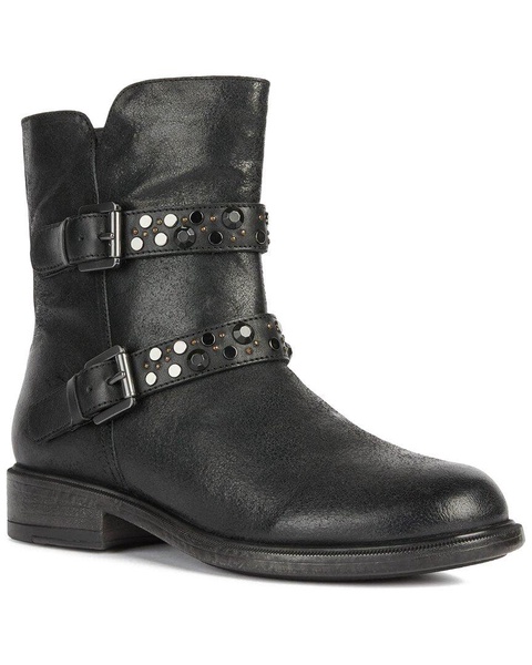 Geox Catria Leather Bootie