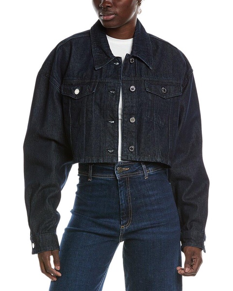 cropped denim jacket